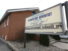 OPP were called to Leamington's Seventh-Day Adventist Church on Saturday Dec. 29 after reports of carbon monoxide in the building.