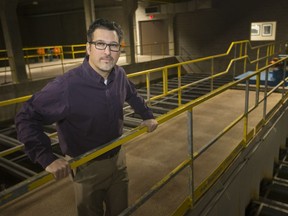 Garry Rossi, vice-president, water operations with Enwin, is pictured in the A.H. Weeks Water Treatment Plant, Tuesday, December 18, 2018.