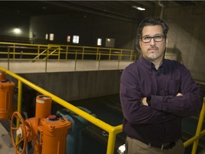 Garry Rossi, vice-president, water operations with Enwin, is pictured in the A.H. Weeks Water Treatment Plant, Tuesday, December 18, 2018.