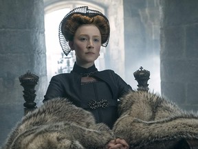 The flawless Saoirse Ronan in Mary Queen of Scots.