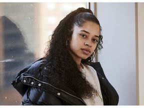 In this Nov. 19, 2018 photo, singer Ella Mai poses for a portrait in New York. Mai was named as one of eight Breakthrough Entertainers of the Year by the Associated Press.
