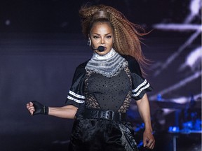 FILE - In this July 8, 2018 file photo, Janet Jackson performs at the 2018 Essence Festival in New Orleans. Jackson will join Def Leppard, Stevie Nicks, Radiohead, the Cure, Roxy Music and the Zombies as new members of the Rock and Roll Hall of Fame. The 34th induction ceremony will take place on March 29 at Barclays Center in New York.