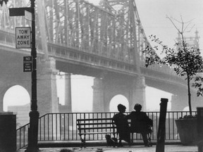 A still from Woody Allen's movie, Manhattan.