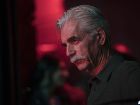 This image released by Warner Bros. shows Sam Elliott in a scene from the latest reboot of the film, "A Star is Born." The veteran character actor delivered a powerful performance as Jackson Maine's brother in "A Star Is Born," which many still think will earn the 74-year-old his first ever Oscar nomination. But he was not nominated for a Golden Globe.