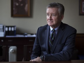 University of Windsor interim President Douglas Kneale is pictured in his office, Friday, December 7, 2018.