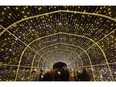 People check out the sights at the Bright Lights Windsor display at the Jackson Park on Friday, Dec. 7, 2018. The holiday light show officially opened for the season.