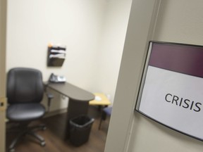 One-stop shop for help. One of the crisis rooms at Hotel-Dieu Grace Healthcare's Crisis and Mental Wellness Centre in downtown Windsor is shown on Dec. 7, 2018.