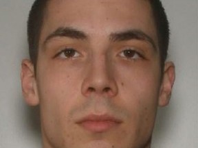 Ryan Abraham was arrested Saturday in London. He faces a second-degree murder charge in a North Bay homicide and several charges after a London taxi driver was assaulted and a vehicle stolen.