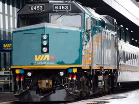 Via Rail picked Germany's Siemens AG to supply $989-million of (US$742 million) locomotives and passenger cars.
