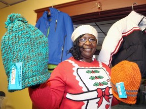 Joan Gray, founder Unity Hopeful charity of Leamington, has been collecting donated clothing for the area's migrant population. Her charity is primarily dedicated to workers coming from Caribbean nations such as Jamaica, St. VincentÕs and St. Lucia, but will do their best to help anyone.