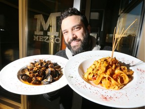 Adriano Ciotoli is celebrating the 10th year of Winter Bites. Here, Ciotoli visits Mezzo on Erie Street East for their fettuccine and cozze (mussels) dishes.