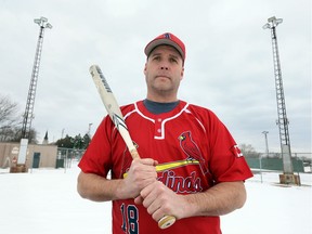 Amherstburg loves baseball. Town councillor Pete Courtney is shown Jan 22, 2019, at the Centennial Park ball diamonds. Due to a new school construction project, the ball diamonds have been temporarily displaced.