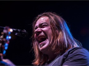 Canadian folk singer Alan Doyle, is seen here performing at the Allan Jean Millar Centre in February 2015 in Whitecourt, Alta. (Postmedia News file photo)