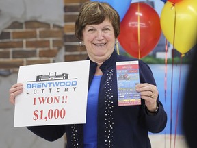 The annual Brentwood lottery raffle was held on Saturday, January 19, 2019. A packed house was on hand to watch as winners were drawn and announced. Adrienne Brown was one of the lucky winners as her name was drawn for a $1,000 prize.