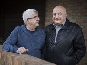 Vets cab driver Doumit Nassar, right, meets with Dan Chemello on Jan. 7, 2019, for the first time since Nassar drove Chemello home while he was experiencing a stroke. On Jan. 29, Nassar will receive a Vocational Service Award from the Rotary Club of Windsor Roseland.