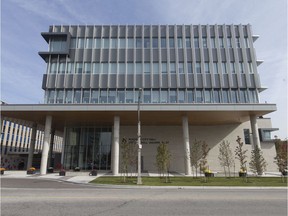 The exterior of Windsor's new City Hall is pictured Thursday, October 25,  2018.