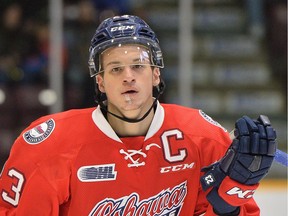 Tecumseh's Jack Studnicka was traded by the Oshawa Generals to the Niagara IceDogs on Tuesday.