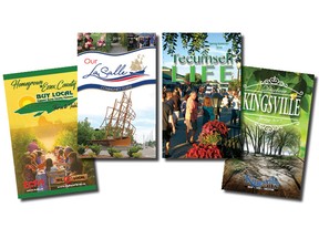These are just some of the small format glossy magazines that the Windsor Star has produced, working with local BIAs and other community organizations. You can check these out and more by visiting https://issuu.com/thewindsorstar.