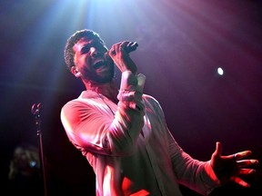 Singer Jussie Smollett performs onstage at Troubadour on Feb. 2, 2019 in West Hollywood, Calif.