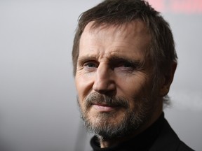 In this file photo taken on Jan. 8, 2018 Actor Liam Neeson attends the New York premiere of "The Commuter" at AMC Loews Lincoln Square on January 8, 2018. (ANGELA WEISS/AFP/Getty Images)
