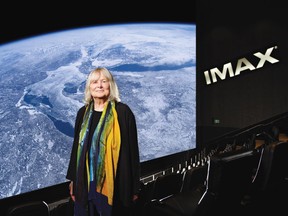 Toni Myers is seen in this undated handout photo. Filmmaker and industry pioneer Toni Myers is being recognized for a lengthy career that includes crafting out-of-this world IMAX features about earth and space.