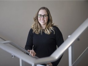 Dr. Sara Crann, post-doctoral fellow at the University of Windsor's department of psychology, is pictured Tuesday, February 19, 2019.  Dr. Crann is running a program that just received $991,017 in funding to adapt and evaluate the Flip the Script program sexual assault resistance program for teen girls.