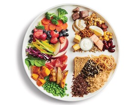The new Canada Food Guide puts heavy emphasis on vegetables and grains on the dinner plate.