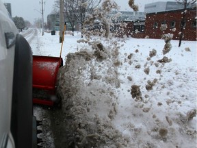 A City of Windsor snow plow removes snow in this file photo.