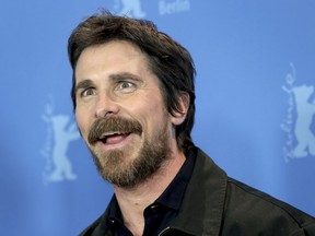 Actor Christian Bale poses for the photographers during a photo call for the film 'Vice' at the 2019 Berlinale Film Festival in Berlin, Germany, Monday, Feb. 11, 2019.