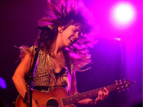 Serena Ryder performs at the downtown armouries in Windsor, ON. June 24, 2010, for the Summer Fest event.