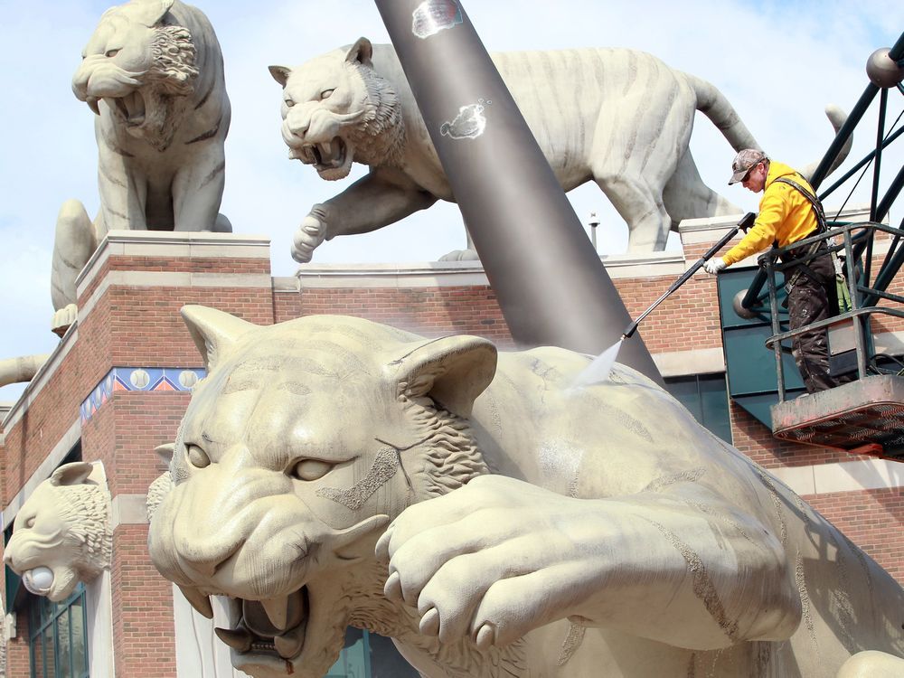 Tiger Stadium site's future remains unclear as Detroit Tigers fans embrace  Opening Day at Comerica Park (with photo gallery) 