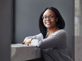 Chanel Beckford, a University of Windsor student and member of the "Making It Awkward: Challenging Anti-Black Racism" group is shown on Wednesday, March 20, 2019. The group is preparing to host their annual speakers panel.