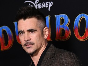 Colin Farrell attends the premiere of Disney's 'Dumbo' at El Capitan Theatre on March 11, 2019 in Los Angeles. (Emma McIntyre/Getty Images)