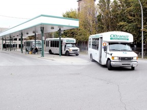 The Chatham-Kent bus depot in downtown Chatham is shown in this 2011 file photo.