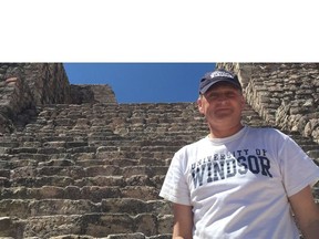 University of Windsor professor of earth and environmental science and dean of science Chris Houser in Mexico on Wednesday March 13, 2019 during a tour of the Cañada de la Virgen Otomi archaeological site near San Miguel de Allende.