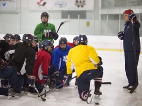 The Windsor Junior Spitfires,who are seen at practice, are headed to the OHL Cup for just the third time since 2007.