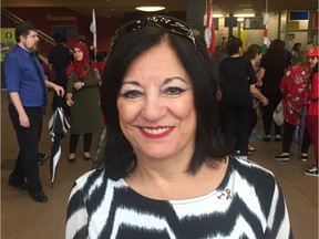 Multicultural Council executive director Kathleen Thomas is shown June 27, 2018, on Canadian Multiculturalism Day at a gathering at Windsor's aquatic complex.