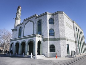 The Windsor Mosque in South Windsor is shown on Monday, March 25, 2019. The mosque is adopting new security measures in the wake of the New Zealand shooting.