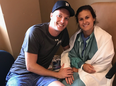 Kyle Flood, left, and Brittney Seville, who is battling brain cancer, are benefiting from a GoFundMe online fundraiser that has raised more than $55,000 in days.