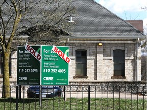 Windsor Jail property at 356 and 378 Brock Street in West Windsor has been sold. The sale also included the Mackenzie Hall parking lot.