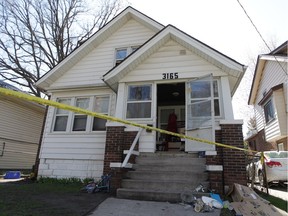 A house fire at 3165 Donnelly St. in Windsor displaced five people and two dogs, and killed a parrot on Sunday, April 28, 2019.