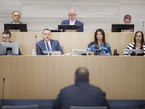 David Cassidy, representing UNIFOR 444, speaks as a delegate at a special City Council meeting on the  2019 Operating and Capital Budget, Monday, April 1, 2019.