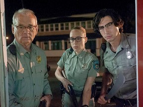 Bill Murray, Chloe Sevigny and Adam Driver in "The Dead Don't Die."
