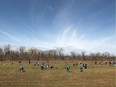 Hundreds came out to the Little River Corridor to plant trees for the Essex Region Conservation Authority's annual Earth Day Tree Planting Celebration, Sunday, April 27, 2014.