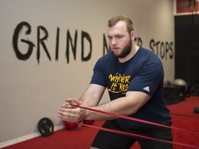 Headed to camp with the NFL's New York Giants, Windsor Lancers offensive lineman Drew Desjarlais is still excited for Thursday's CFL Draft.