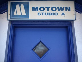 The door to Studio A at the Motown Museum in Detroit, MI, is pictured Monday, March 4, 2013.  The museum is currently displaying a 'Girl Groups' exhibit.