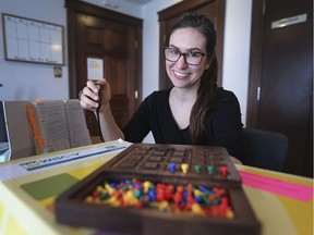 Robin Richardson, a University of Windsor Ph.D student in Clinical Neuropsychology is shown at the school's Psychological Services and Research Centre on Thursday, April 18, 2019.