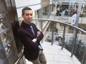 Dr. Zachary Kaminsky, the chair of suicide prevention, poses for a photo at the Royal in Ottawa Tuesday Feb 6, 2018.