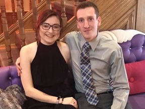 Sarnia's Tara Bourque, twice a double-lung transplant recipient, and Eric Lisabeth are looking forward to their wedding next January.