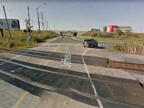 Northbound Jefferson Boulevard at South Service Road in Windsor's east end is shown in this September 2015 Google Maps image.